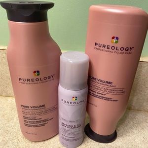 🧴Pure Volume Shampoo & Conditioner Duo with Bonus Dry Shampoo Spray 🛍
